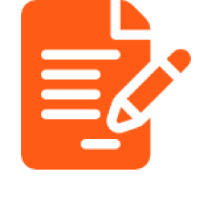 Writing and editing graphic icon
